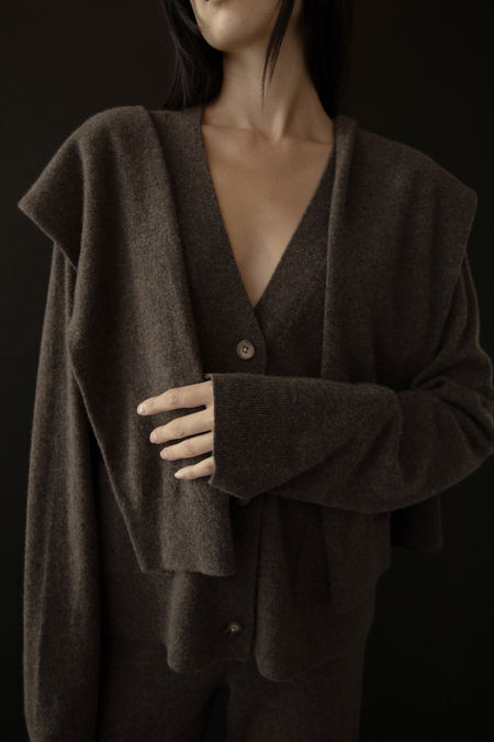 100% Cashmere Cardigan | OAK + FORT